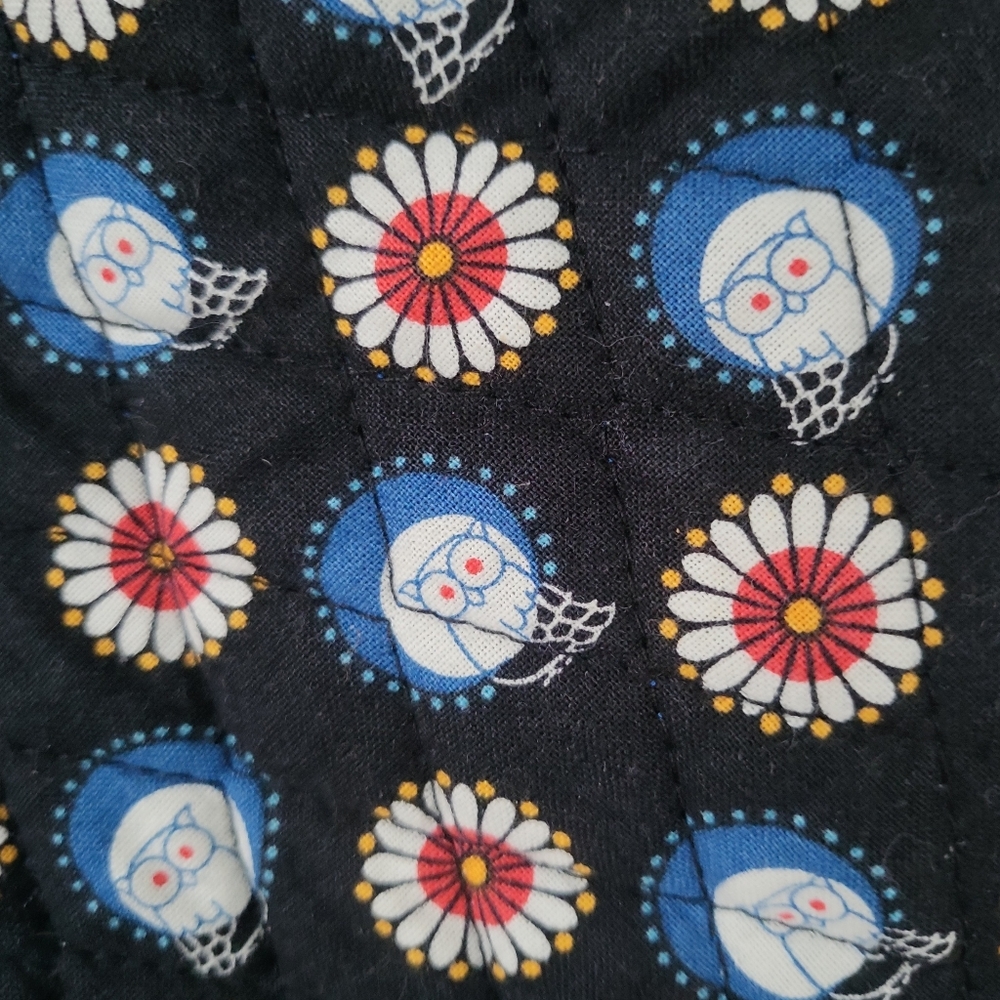 Vera Bradley Retired Night Owl  Quilted Overnight Duffle Travel Bag - Picture 15 of 15